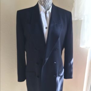 Bill Burns dark blue blazer